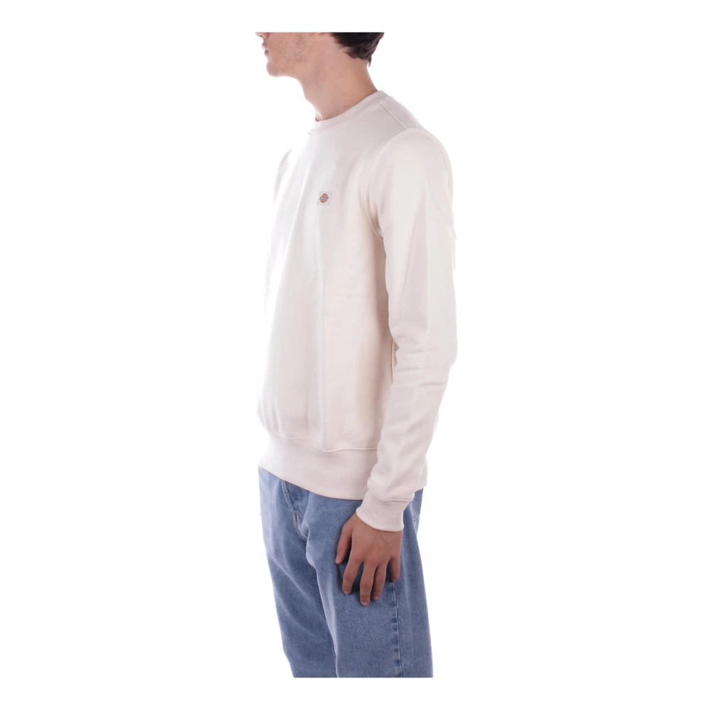 Dickies Crème Logo Front Sweater Beige Heren