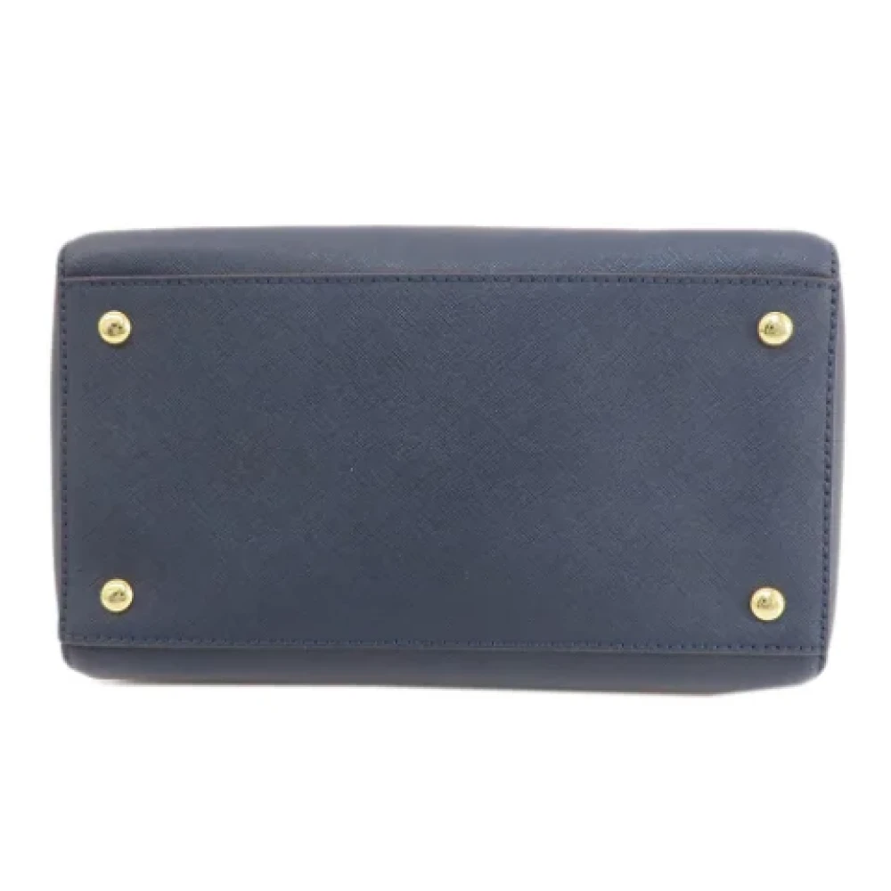 Michael Kors Pre-owned Leather handbags Blue Dames