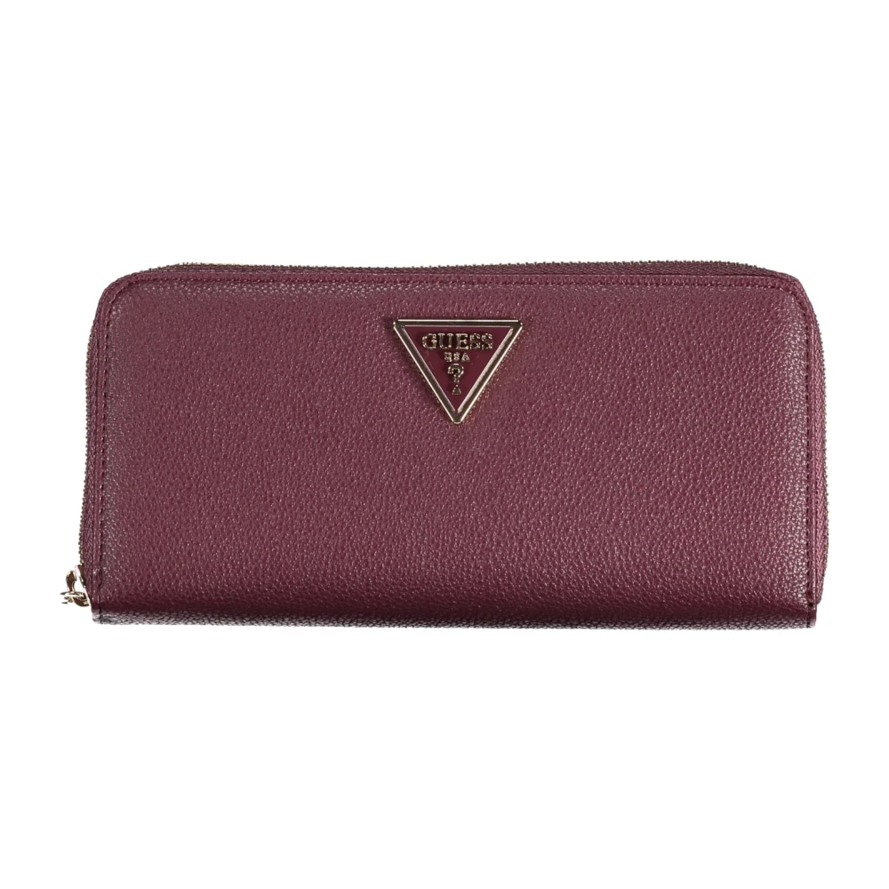 Guess Elegante paarse portemonnee met meerdere vakken Purple Dames