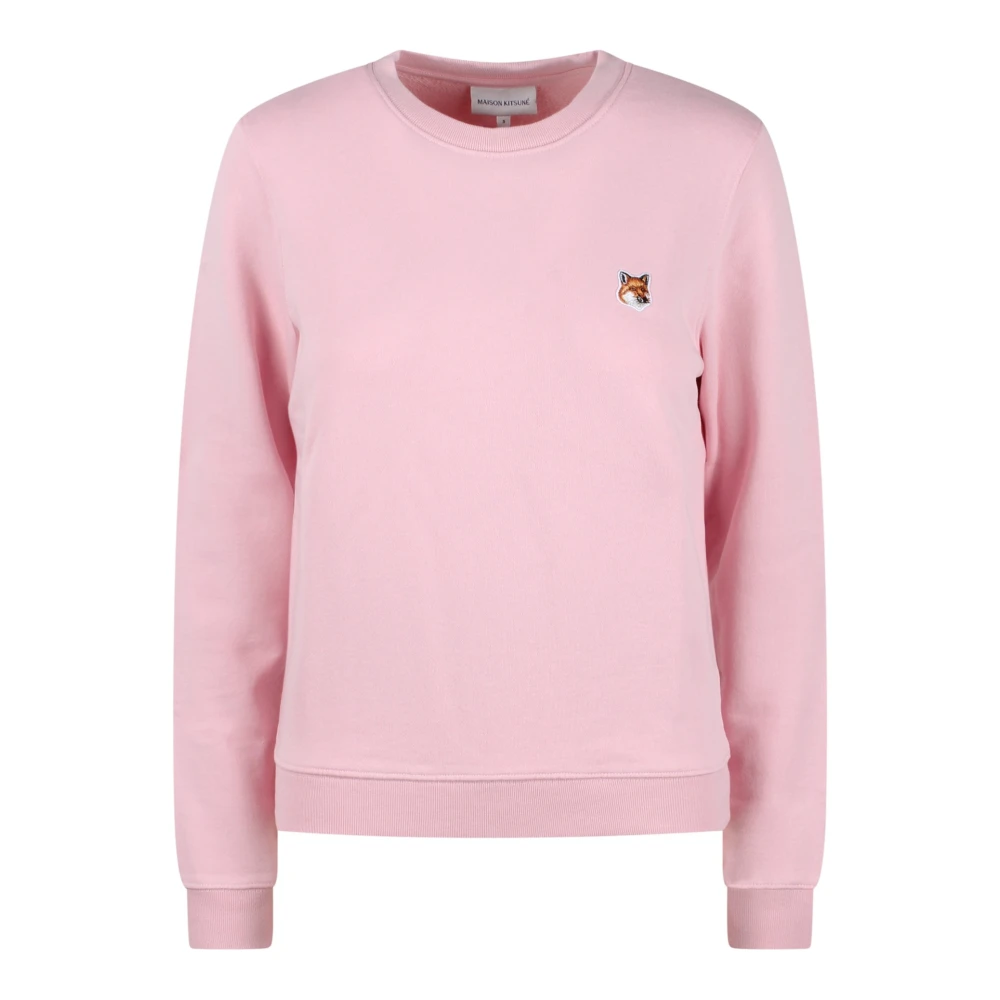 Maison Kitsuné Sweatshirts Hoodies Pink Dames