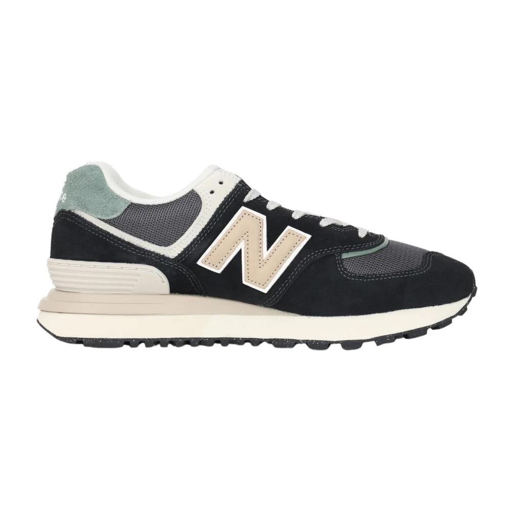 New Balance Svarta Sneakers för Män - U574Lgfb Black, Herr