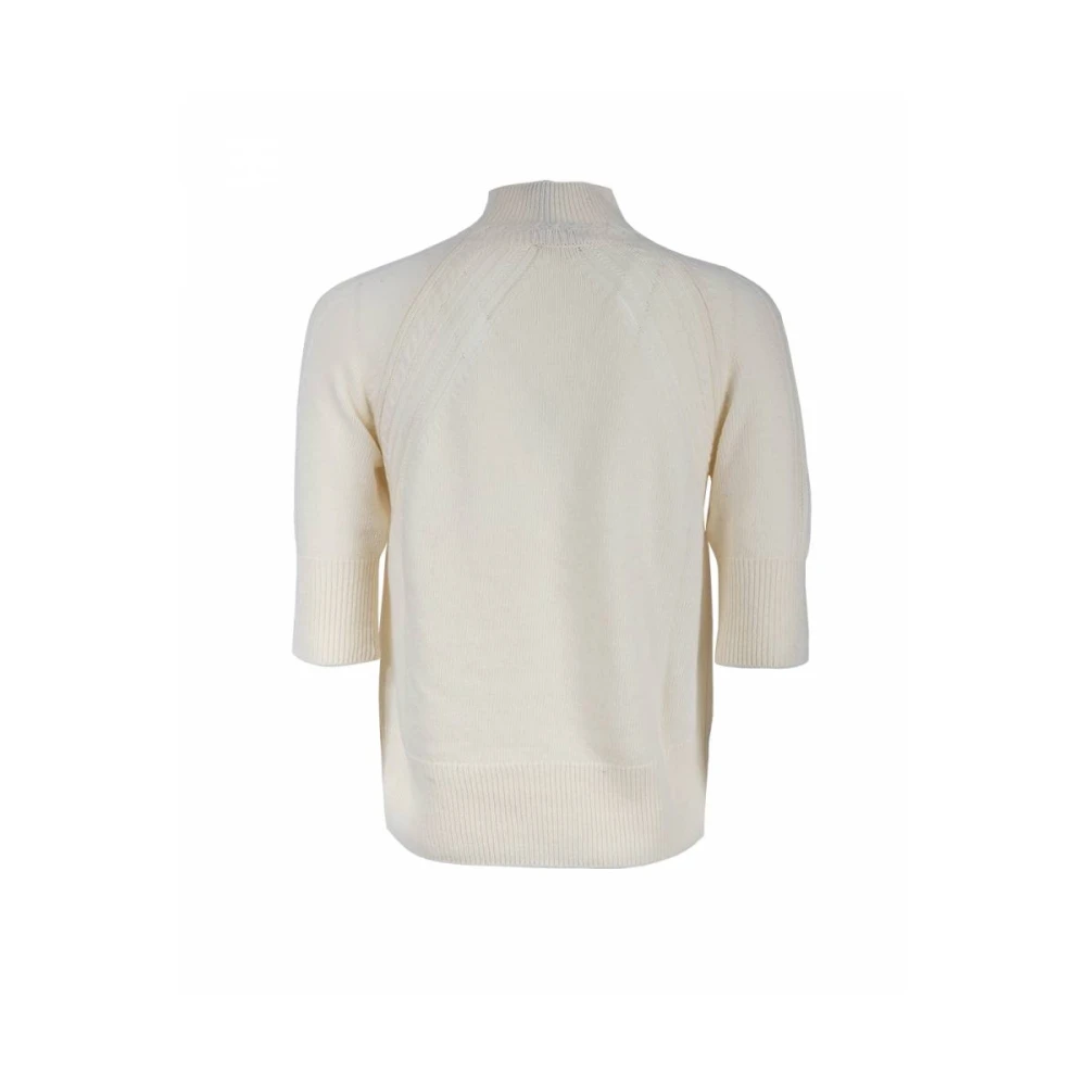 Ermanno Scervino Korte Mouw Top Beige Dames