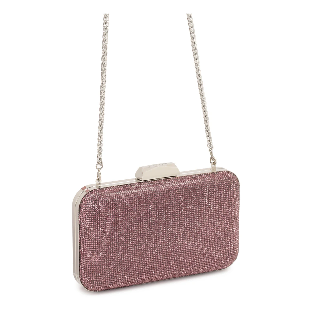 Kazar Avondtas doos met roze kristallen Pink Dames