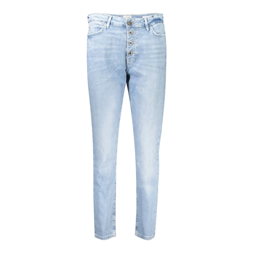 Guess Denim Skinny High Jeans Blauw Dames Blue Dames