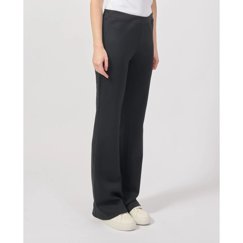 K-way Zwarte Joggers Jenny Regular Fit Black Dames