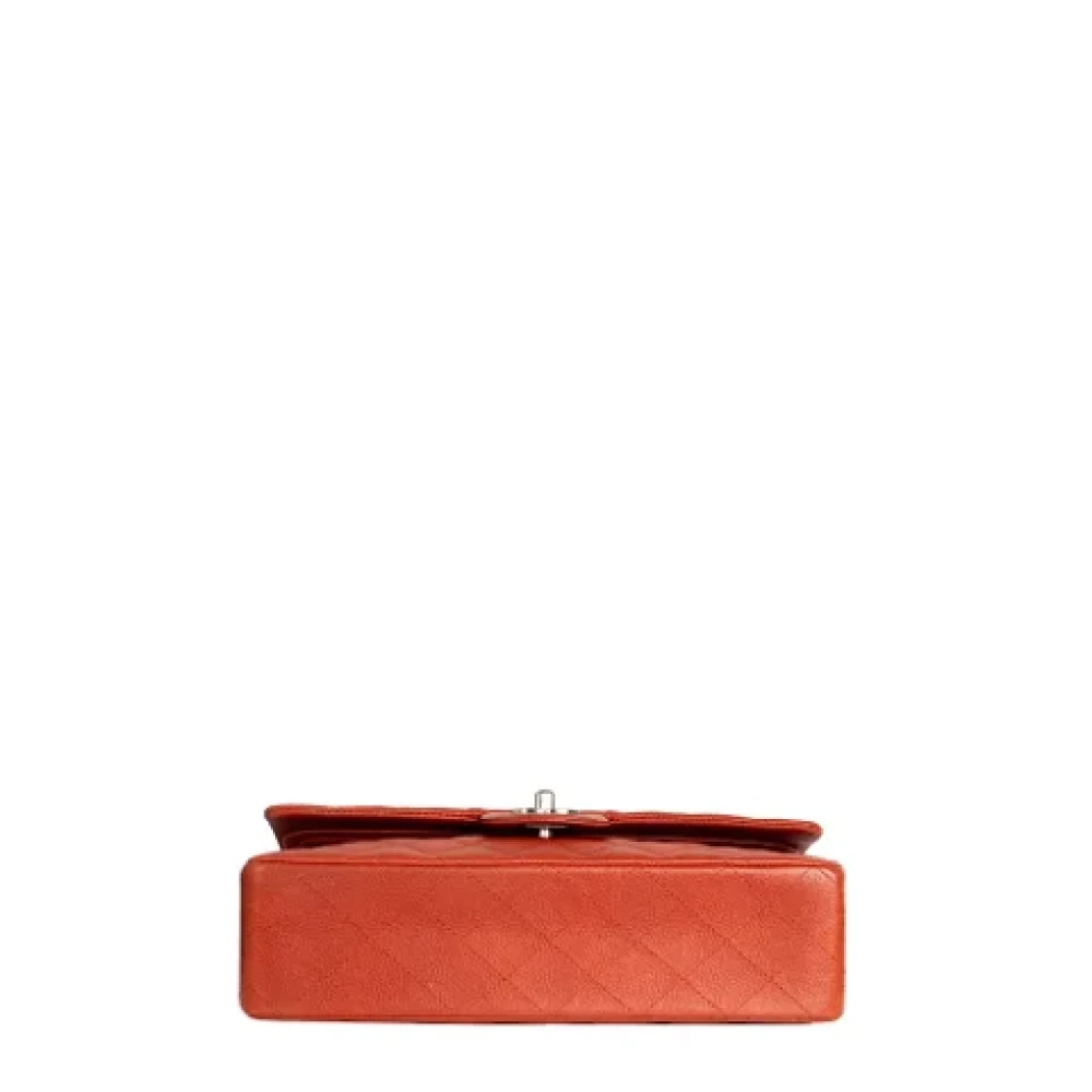 Chanel Vintage Pre-owned Leather chanel-bags Orange Dames