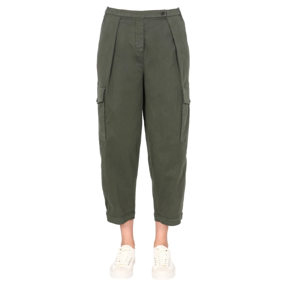 Aspesi Stijlvolle Cargo Broek Green Dames