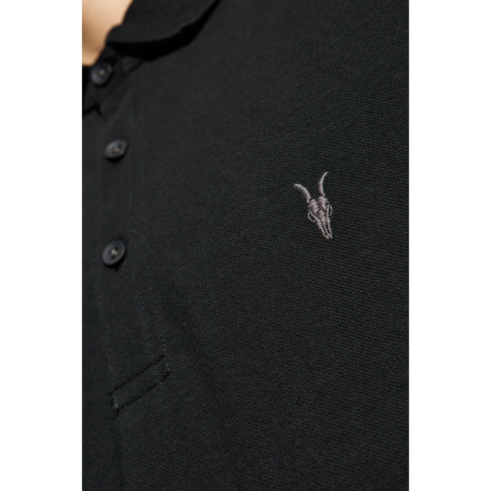 AllSaints Polo Reform Black Heren