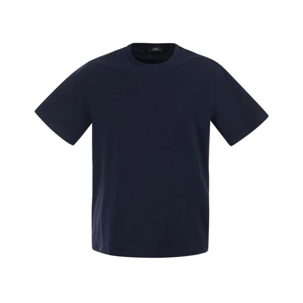 Herno - Tops > T-Shirts - Blue - Herno - Modalova