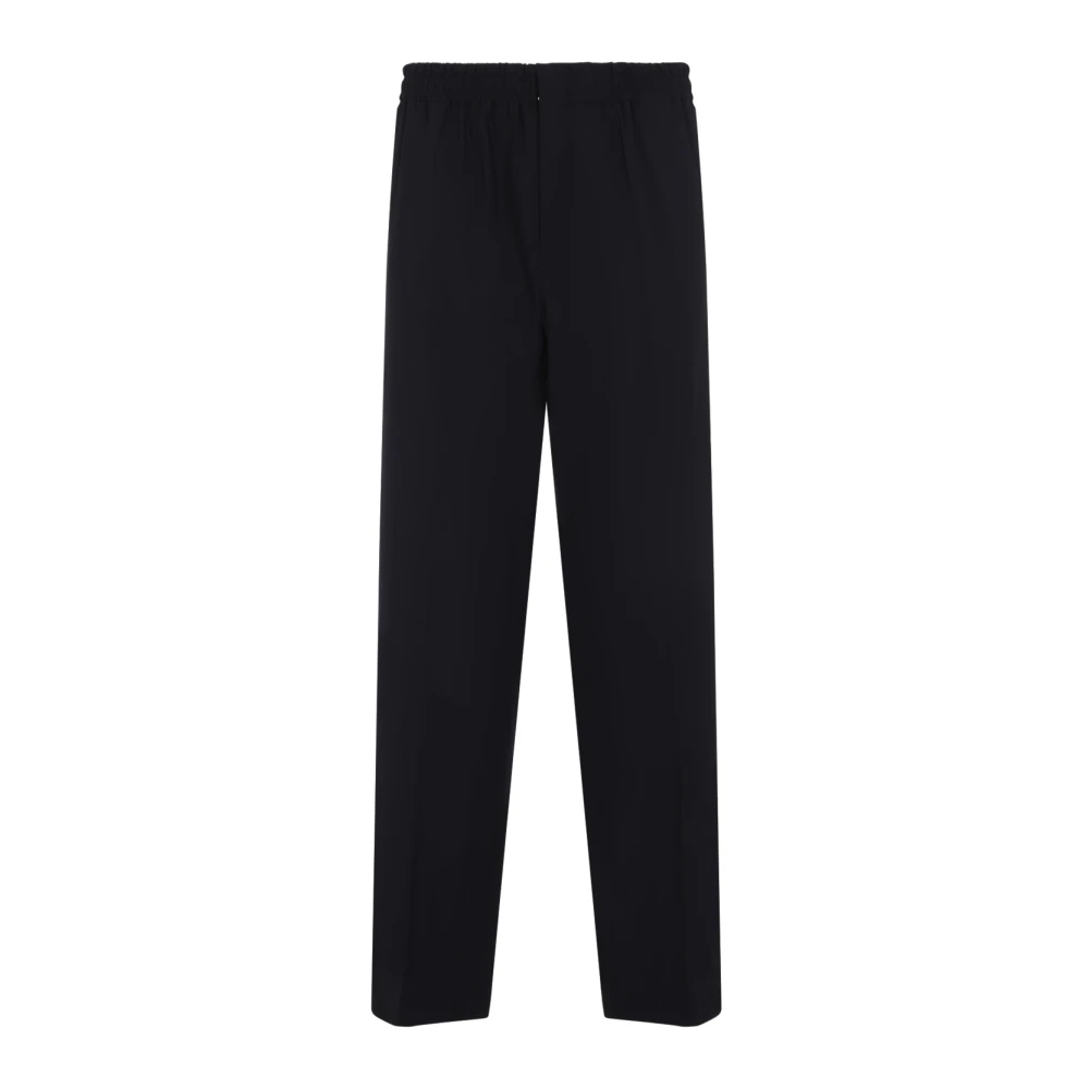 Bottega Veneta Midnight Blue Fine Wool Pants Blue Heren