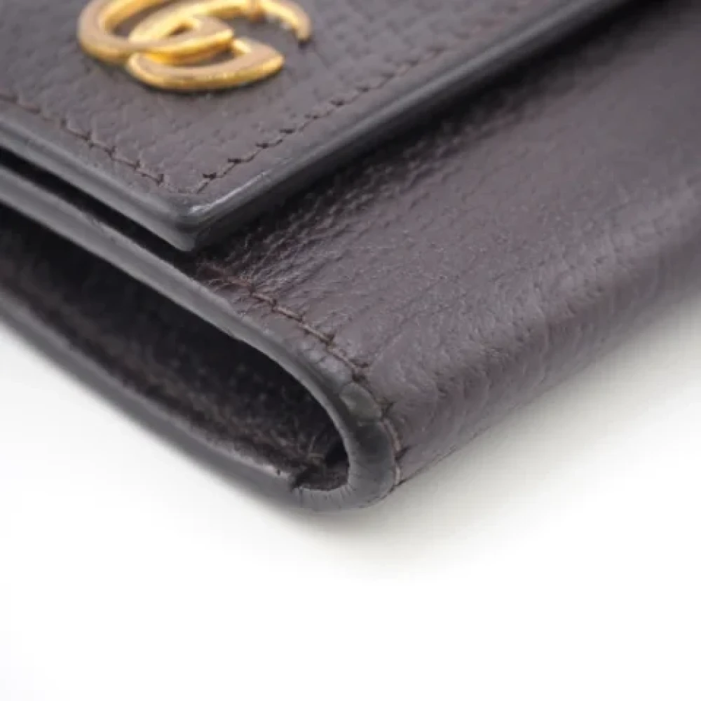 Gucci Vintage Pre-owned Canvas key-holders Brown Dames