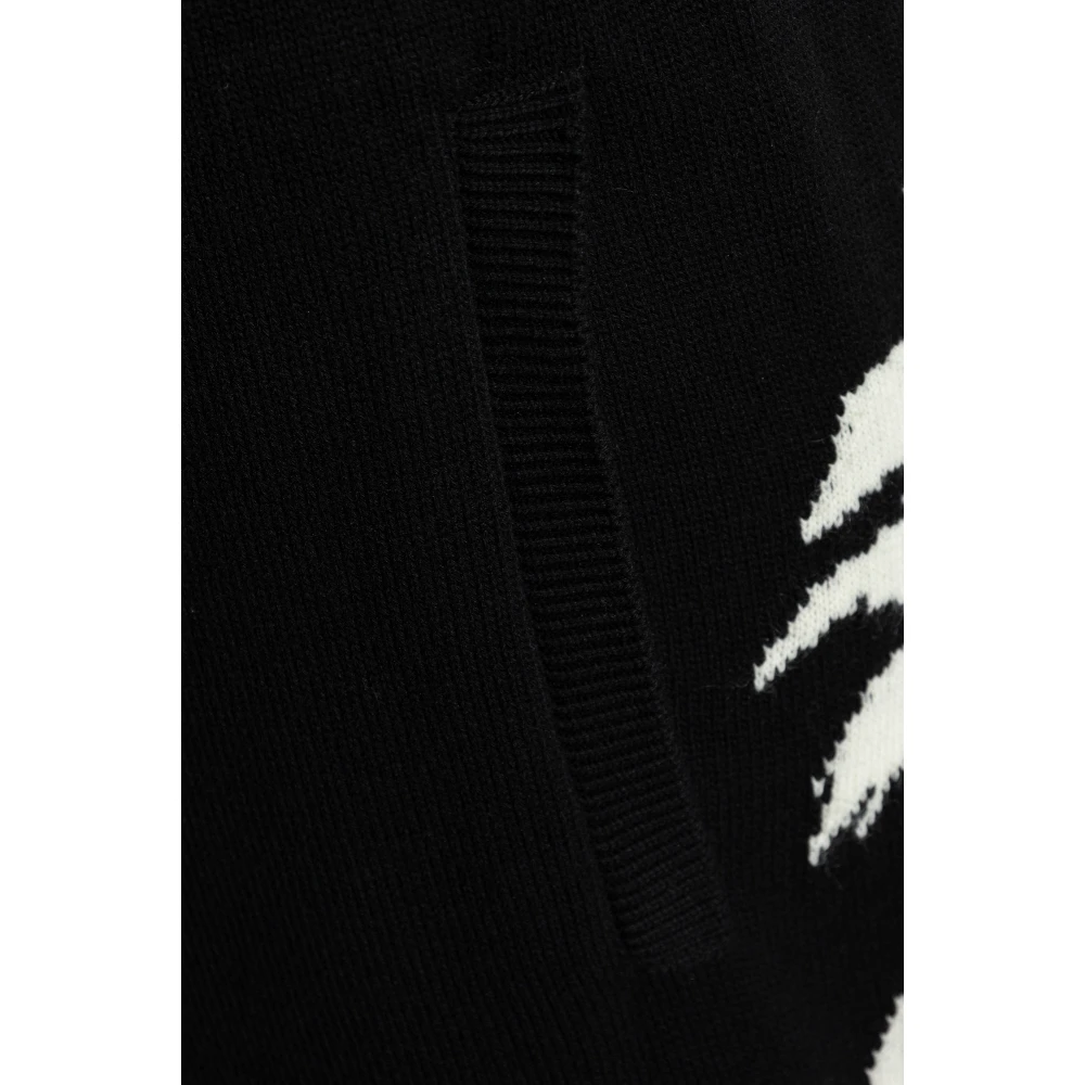 Palm Angels Palm Patroon Shorts Black Heren