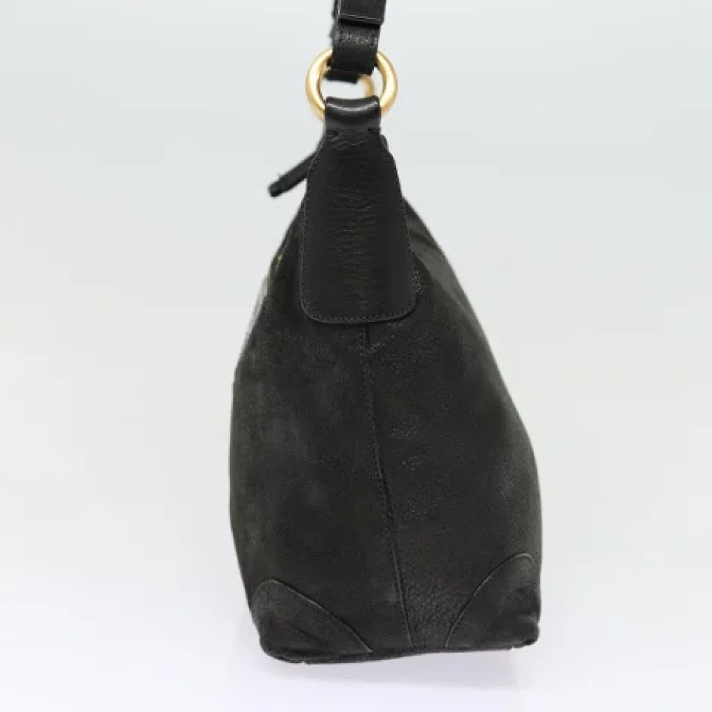 Prada Vintage Pre-owned Leather prada-bags Black Dames