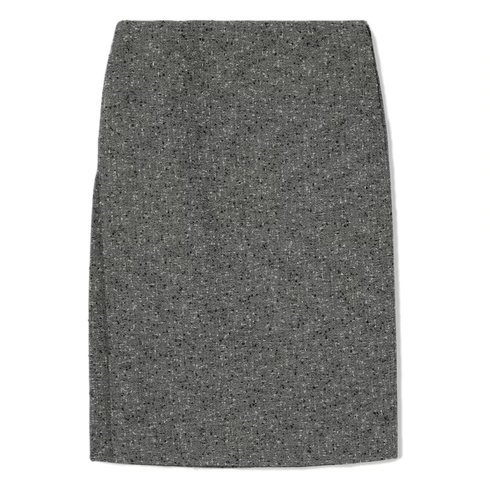 Gucci Women's Gray Midi Skirts, Xs, Midi Skirt