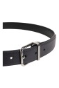 ceinture-en-cuir-noir-classique-boucle-argentee
