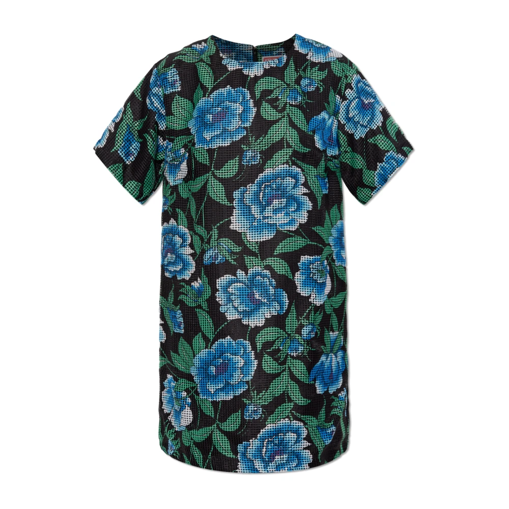 Kenzo Jurk met bloemenpatroon Multicolor Dames
