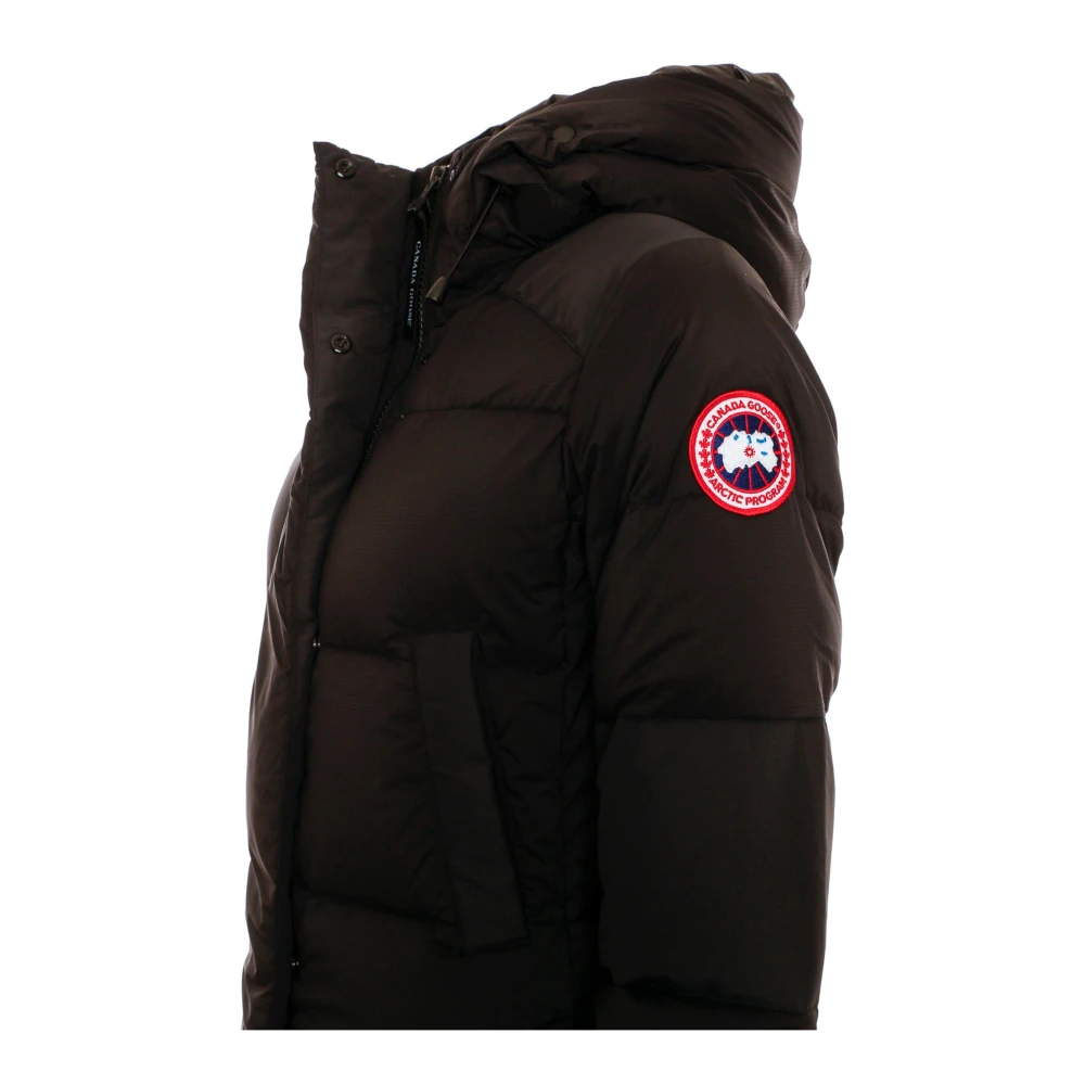 Canada Goose Parka met capuchon en thermische eigenschappen Black Dames