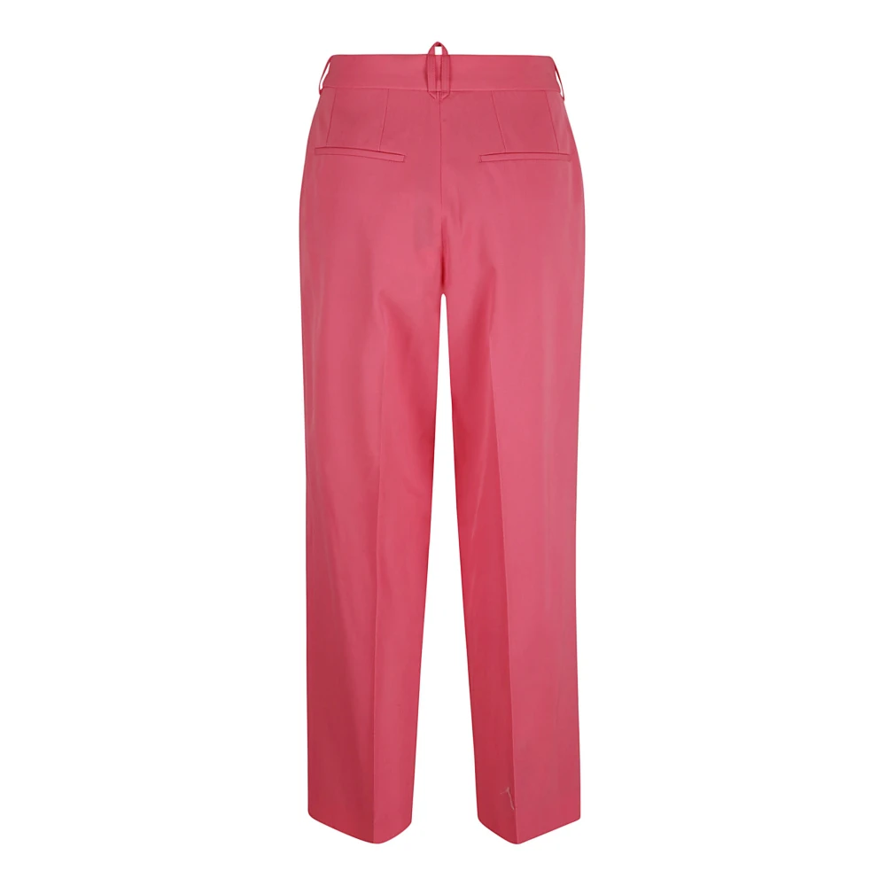 Stella Mccartney Getailleerde rechte broek Red Dames