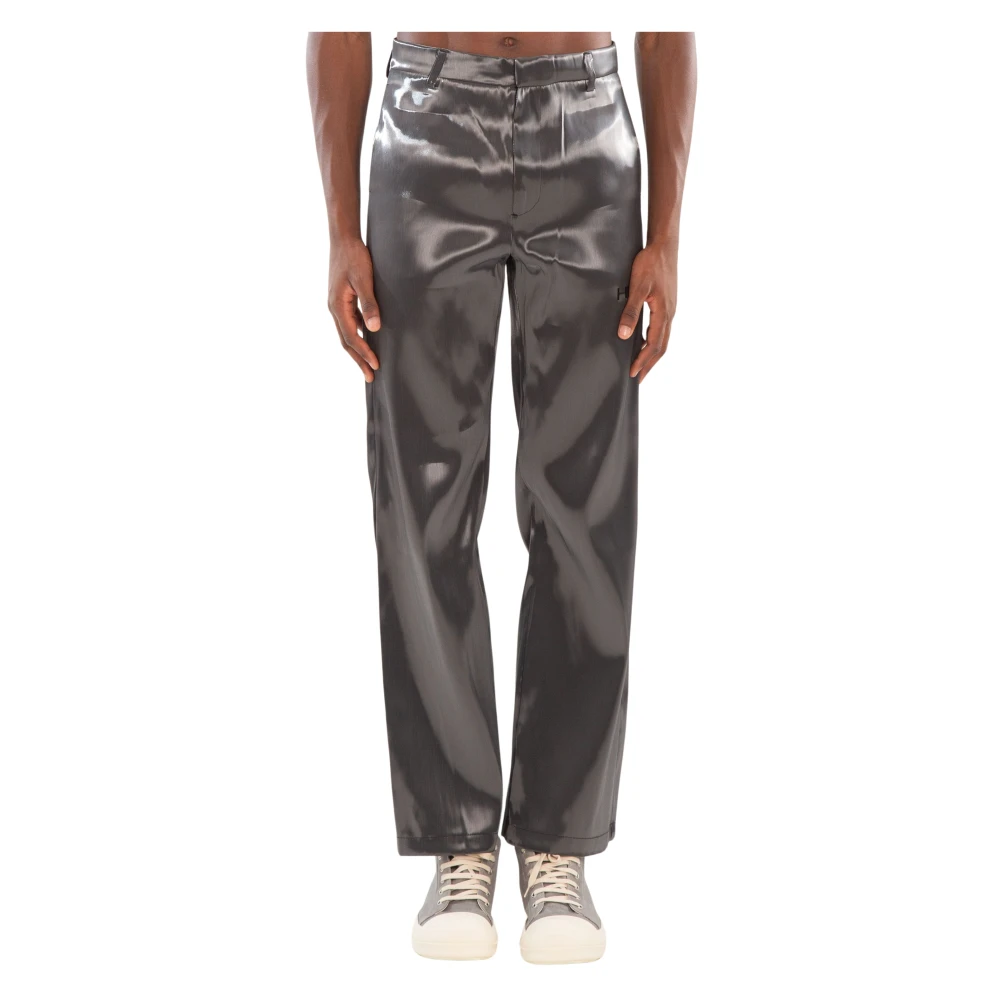 Heliot Emil Metalen Broek Gray Heren