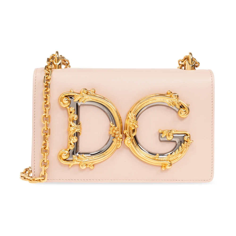 Dolce & Gabbana DG Girls schoudertas Pink Dames