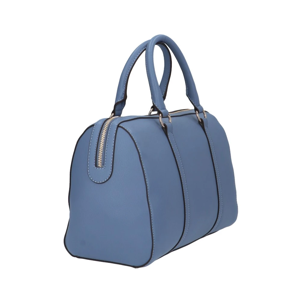Liu Jo Denim Bowlingtas met ritssluiting Blue Dames