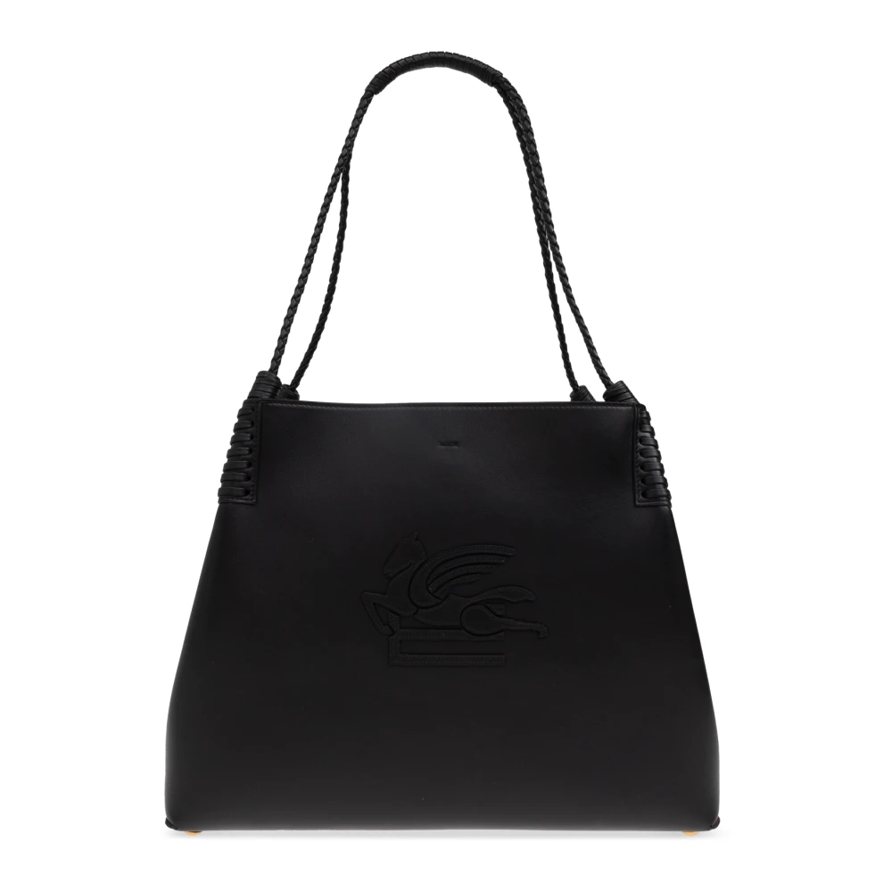 Etro Black Shopper Type Bag - Female - Shopping Bags - One Size - Bags