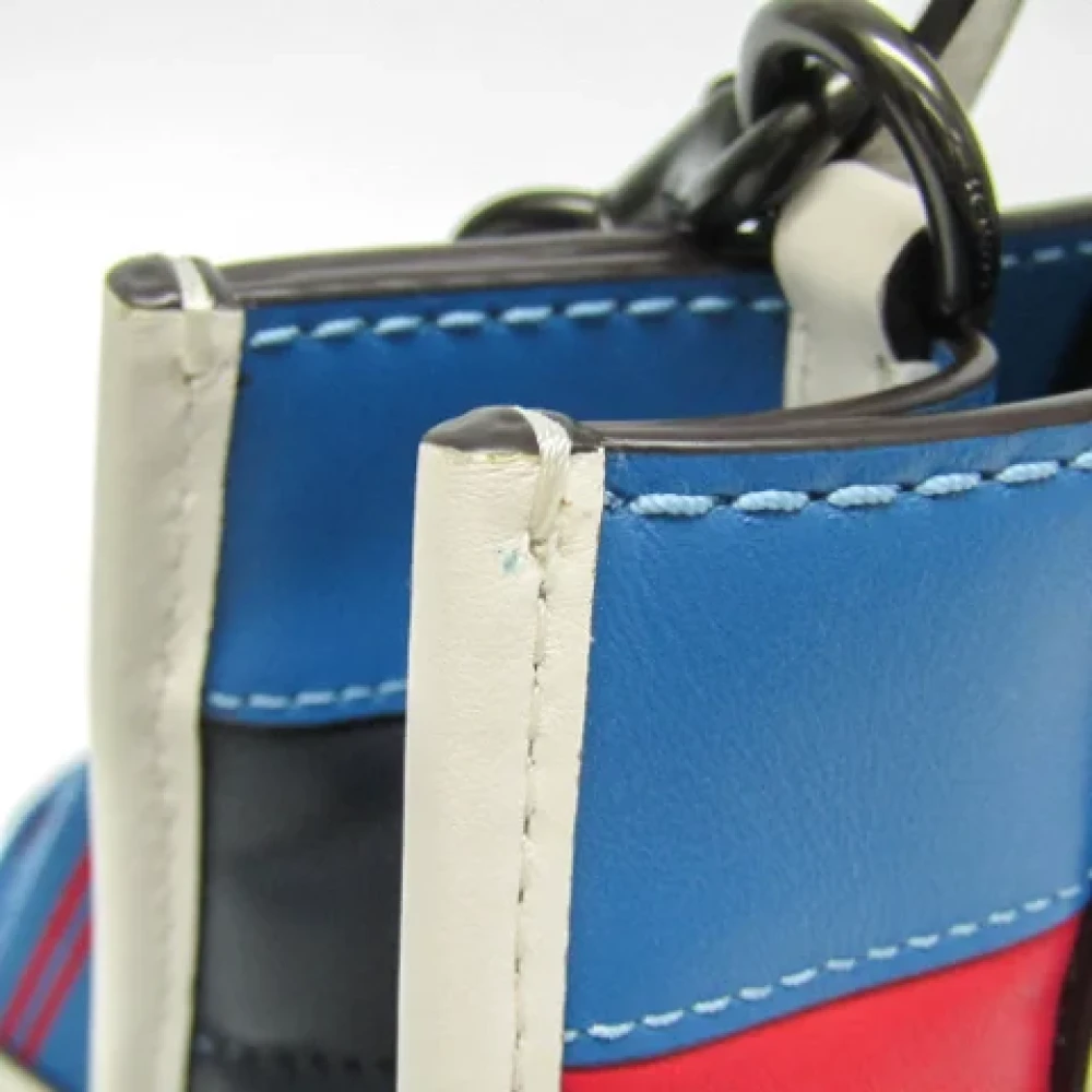 Coach Pre-owned Leather handbags Blue Dames