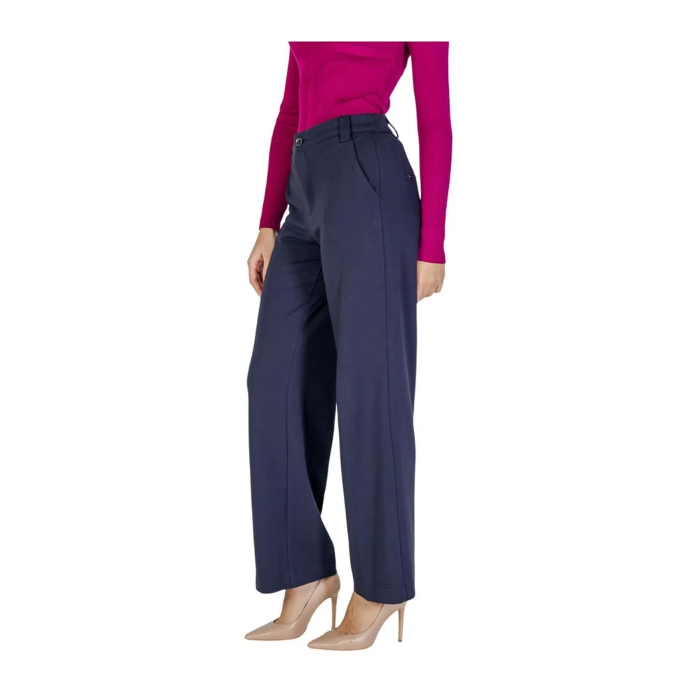 Street One Viscose Blend Dames Jeans & Broeken Blue Dames