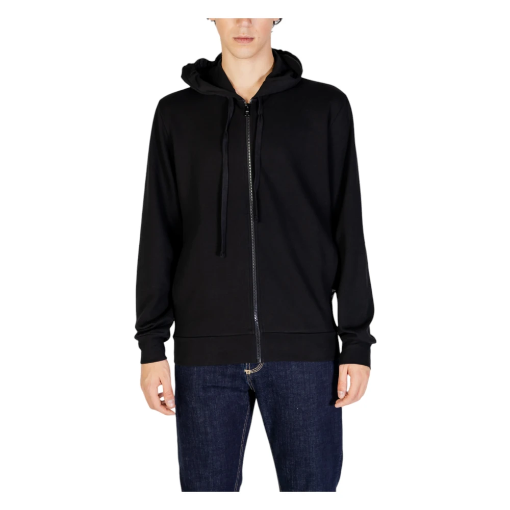 Emporio Armani Heren Sweater Herfst Winter Collectie Black Heren