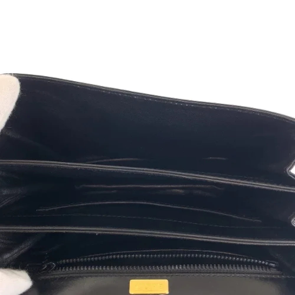 Bally Pre-owned Leather handbags Black Dames