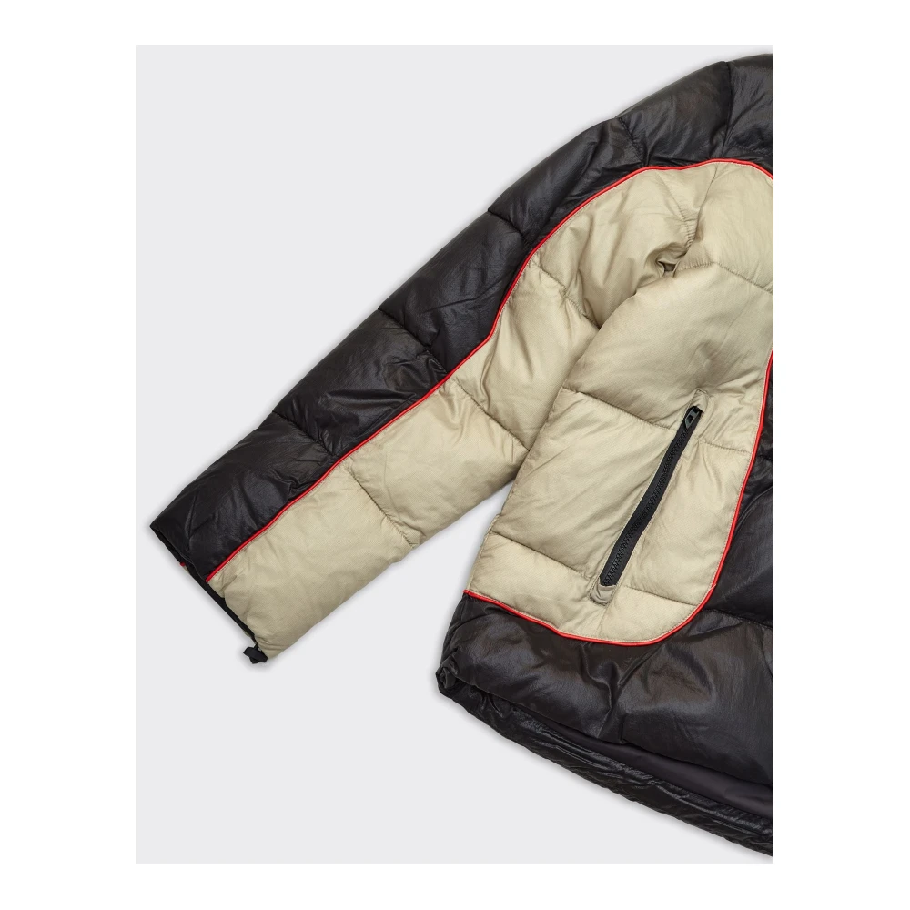 Diesel Zwarte Puff Jas Ostend Black Heren