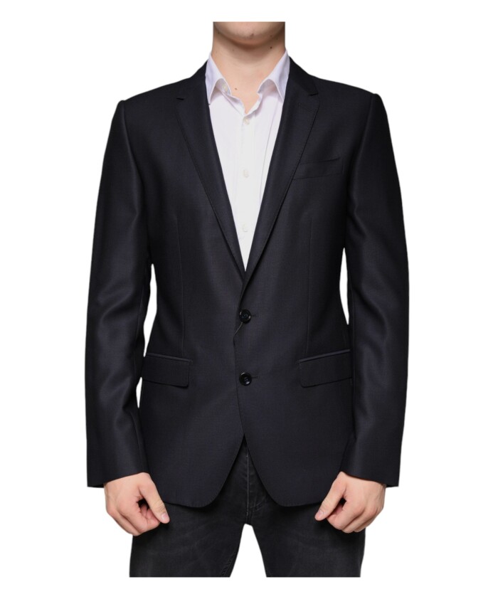 blazer-en-laine-bleu-fonce-a-boutonniere-simple