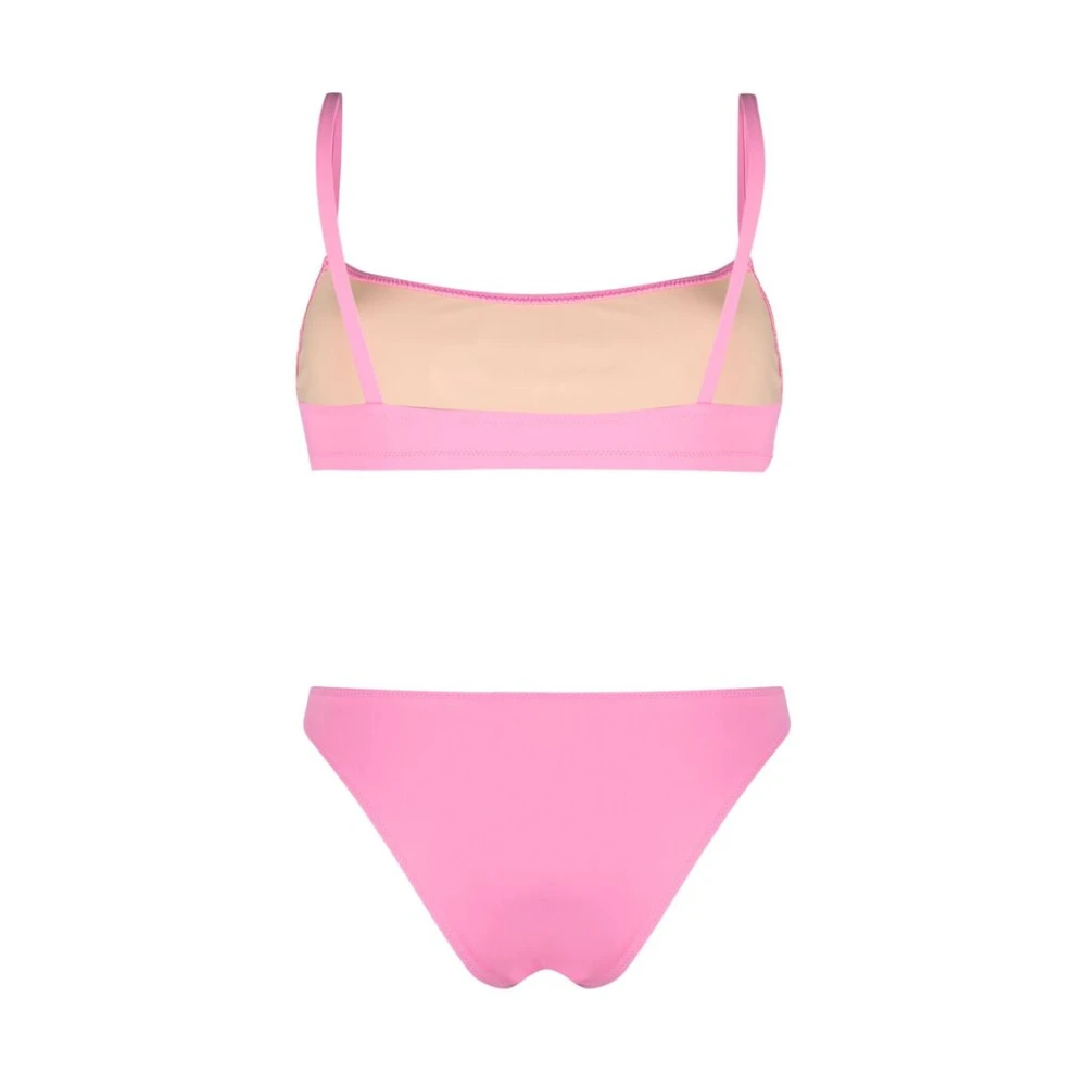 Lido Flamingo Roze High-Waisted Bikini Pink Dames