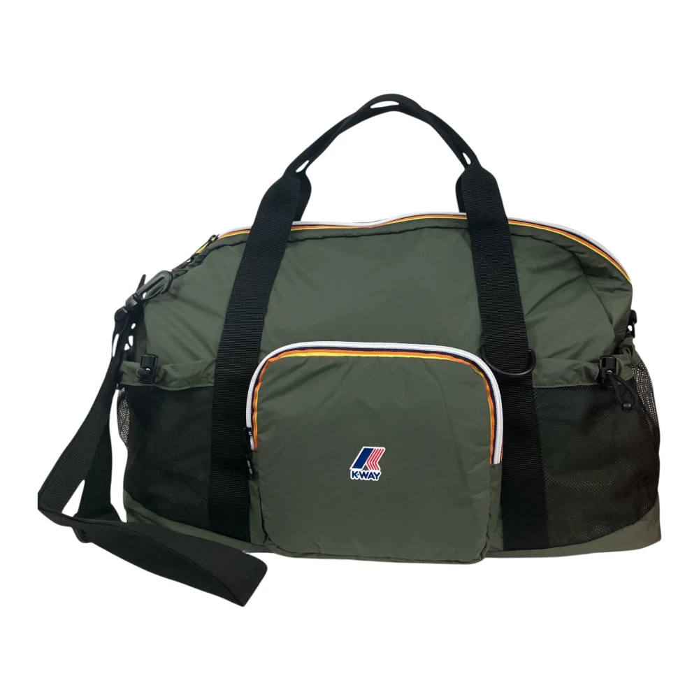 K-Way Men's Green Le Vrai 4.0 Marcel Duffel Bag - Weekend Bags - One Size - Bags