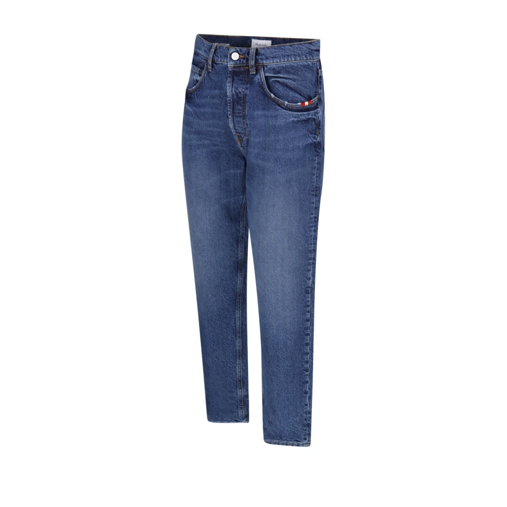 Amish Denim Jeans voor Mannen en Vrouwen Blue Heren