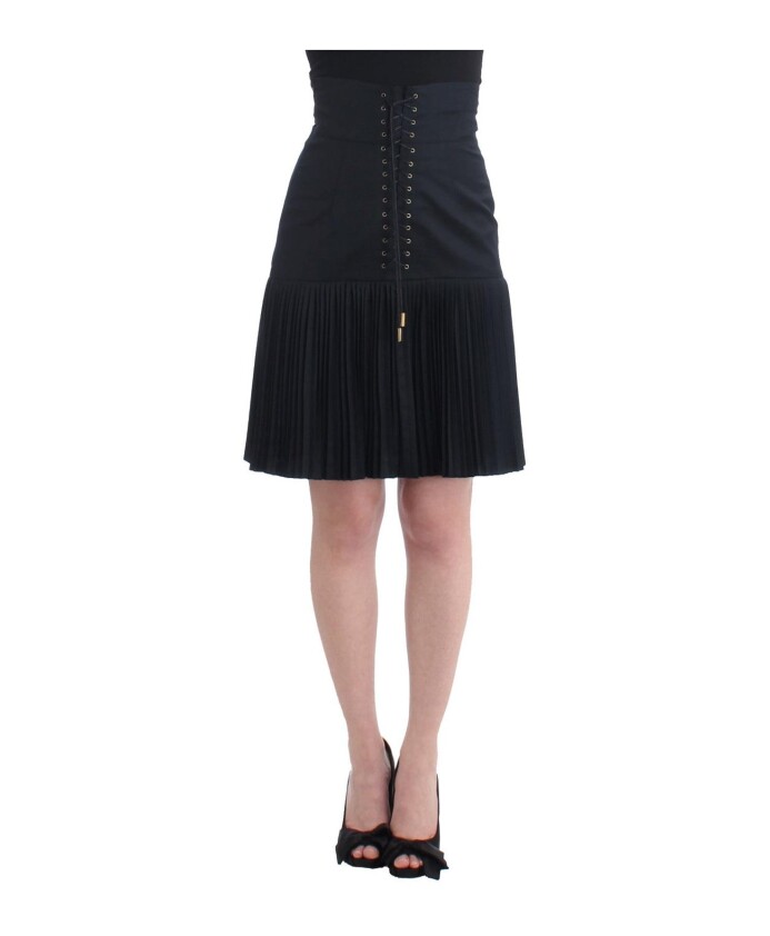 jupe-mini-plissee-a-taille-haute-avec-lacets