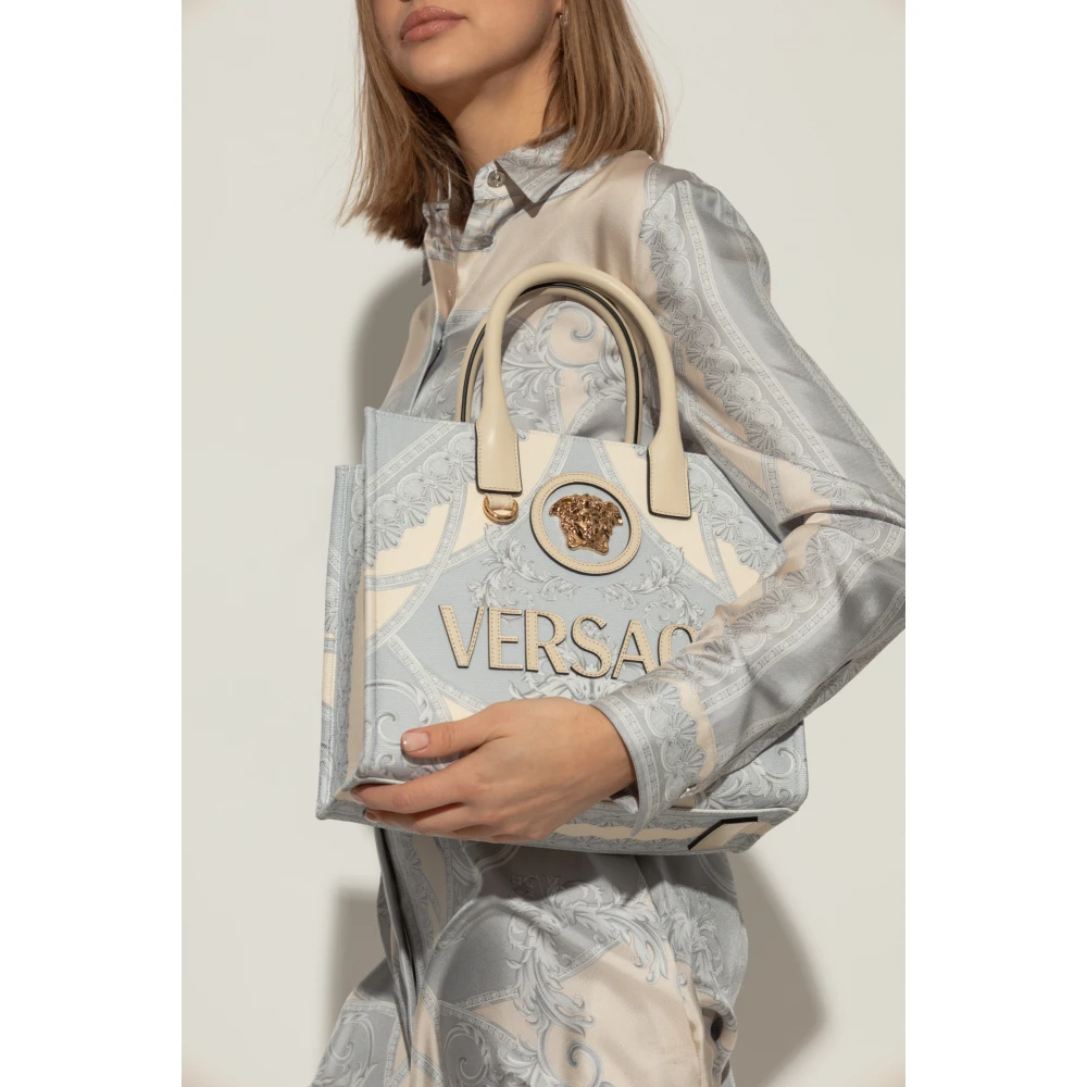 Versace Kleine handtas met Medusa Blue Dames