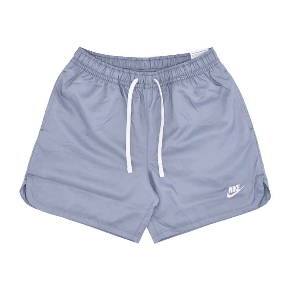 Nike Geweven Gevoerde Flow Shorts Gray Heren