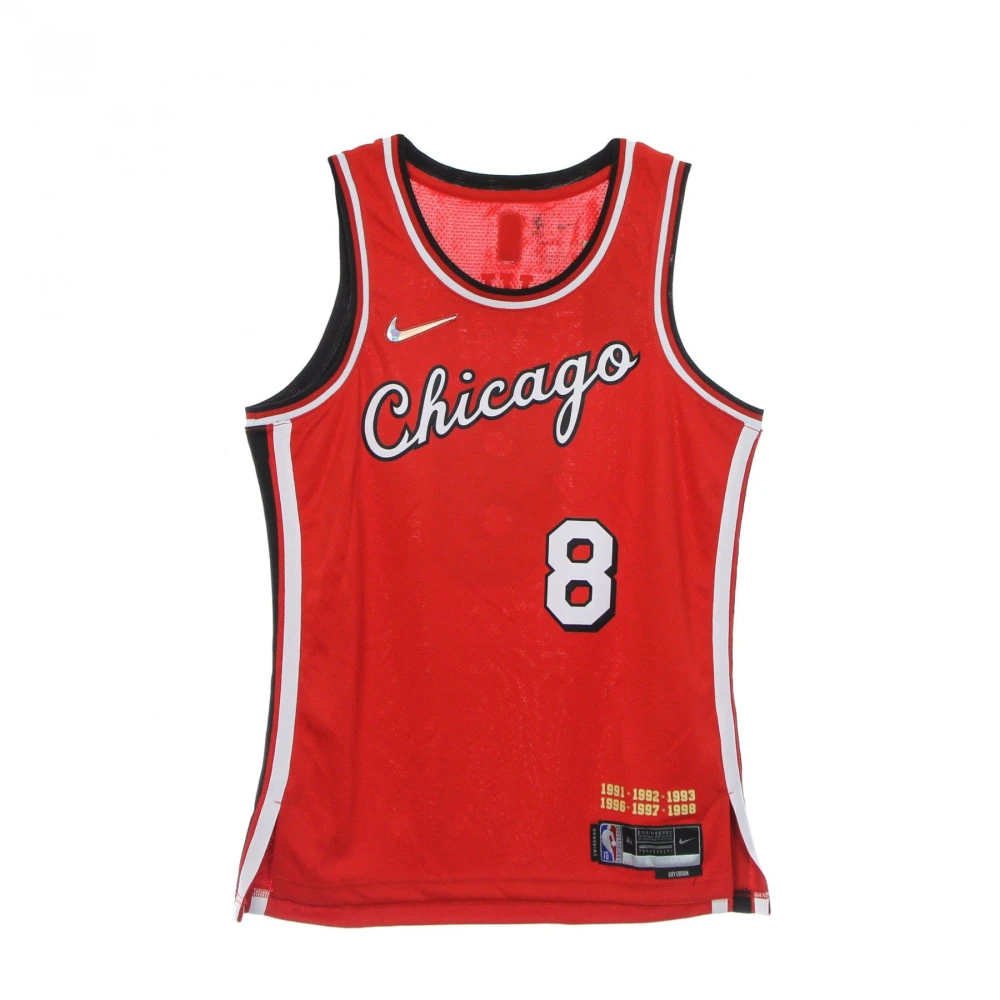 Nike NBA Swingman Jersey Zach Lavine City Edition Red Heren