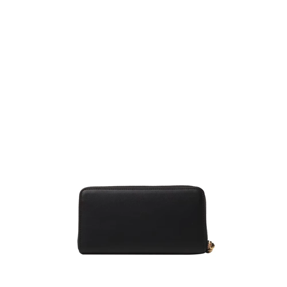Moschino Zwarte Damesportemonnee Stijlvol en Verfijnd Black Dames
