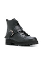 bottines-en-cuir-noir-avec-boucle