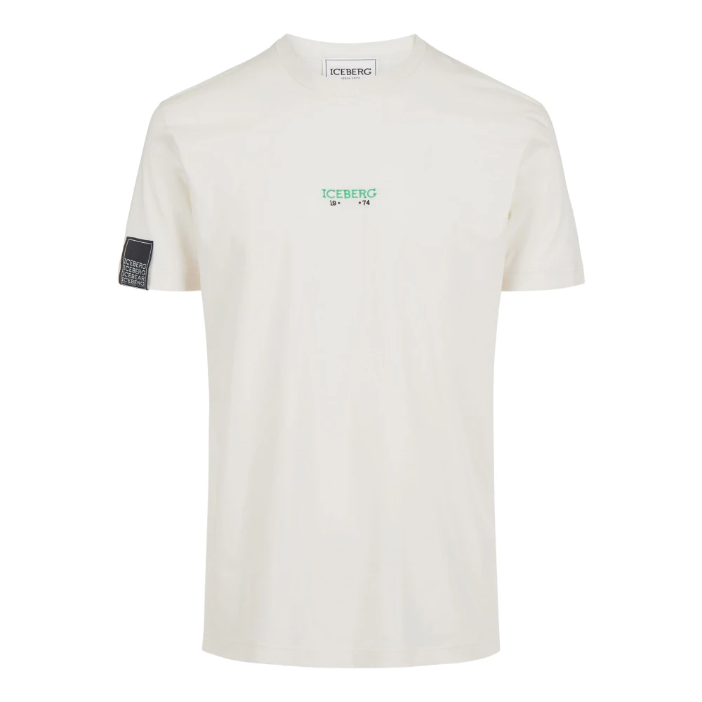 Iceberg - Tops > T-Shirts - White - Iceberg - Modalova