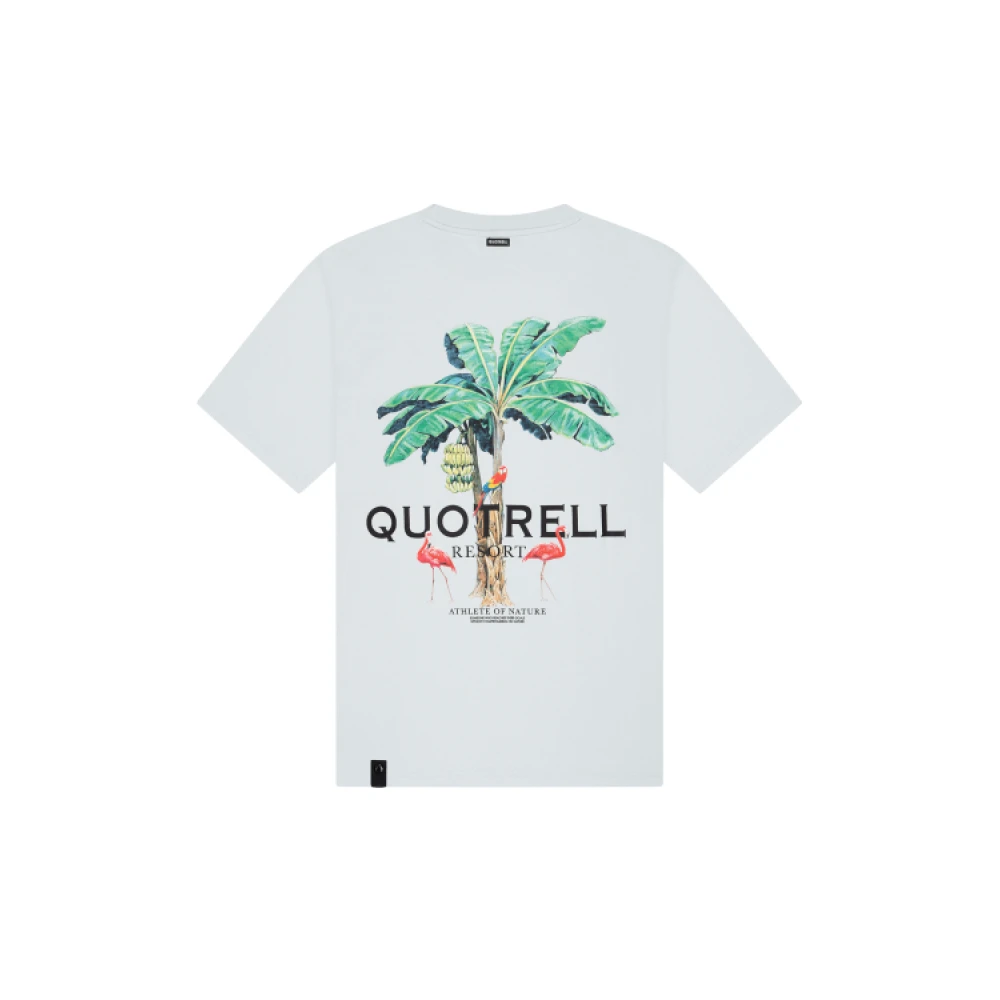 Quotrell Resort T-Shirt Heren Lichtblauw Blue Heren