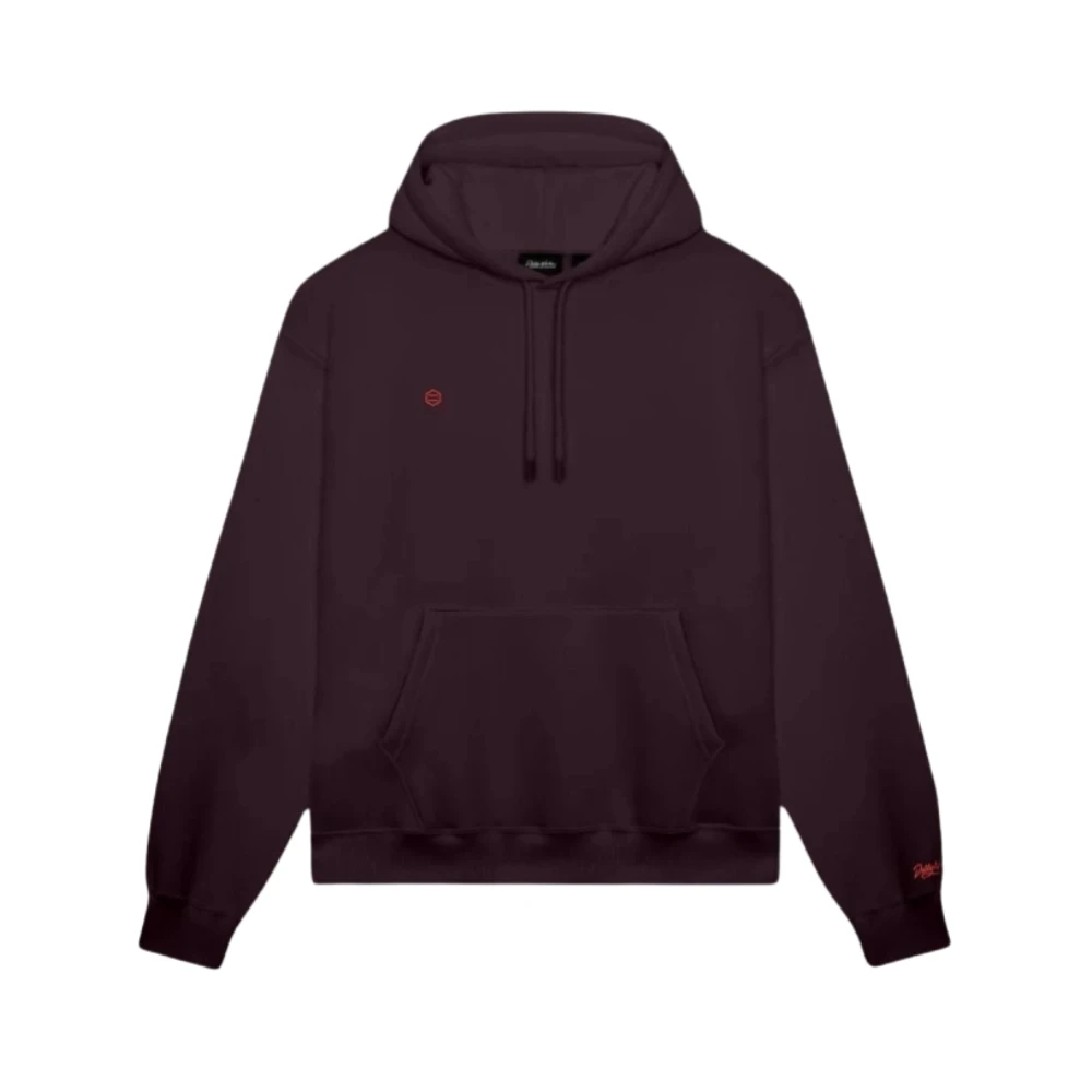 Dolly Noire Hoodie met stijl Purple Heren