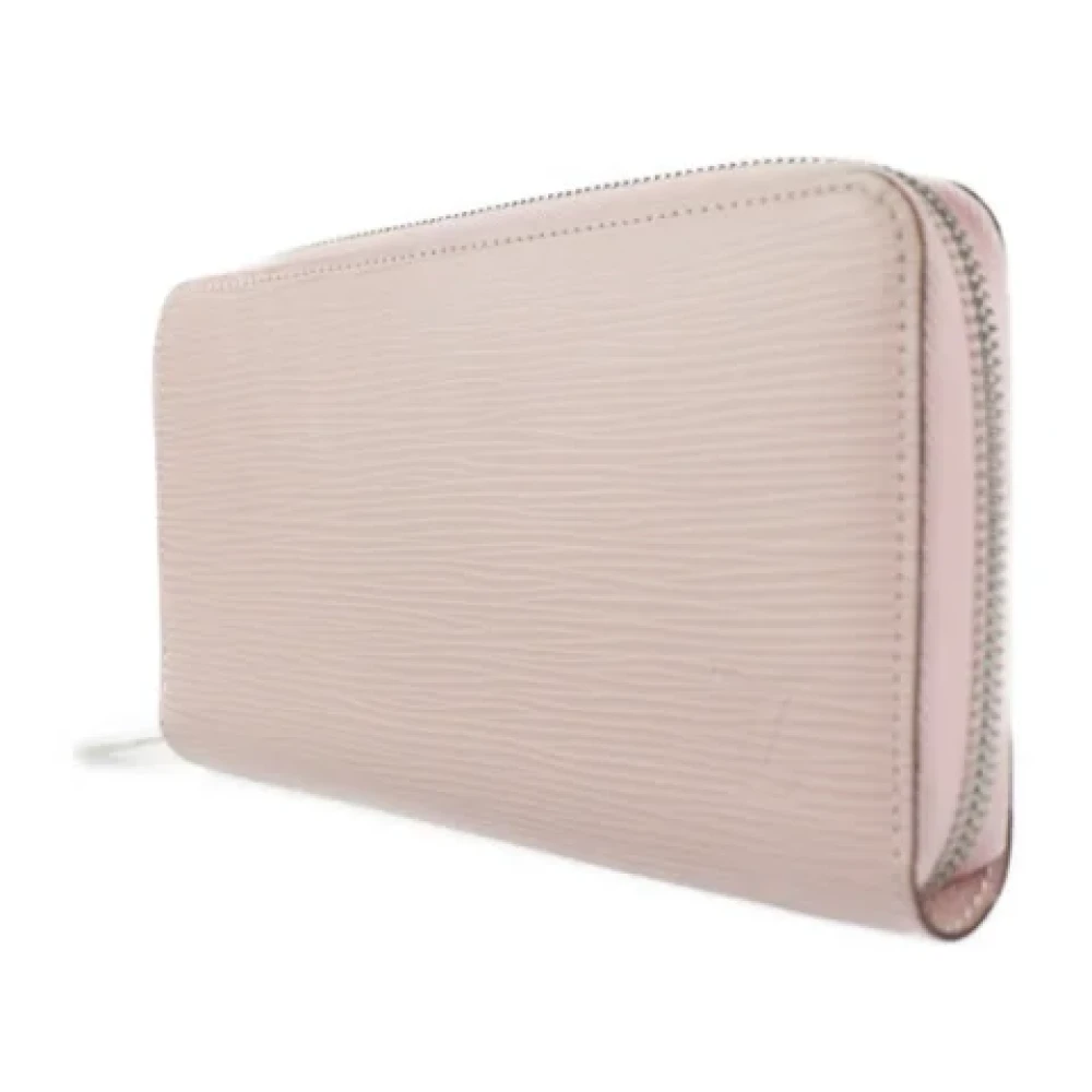 Louis Vuitton Vintage Pre-owned Leather wallets Pink Dames