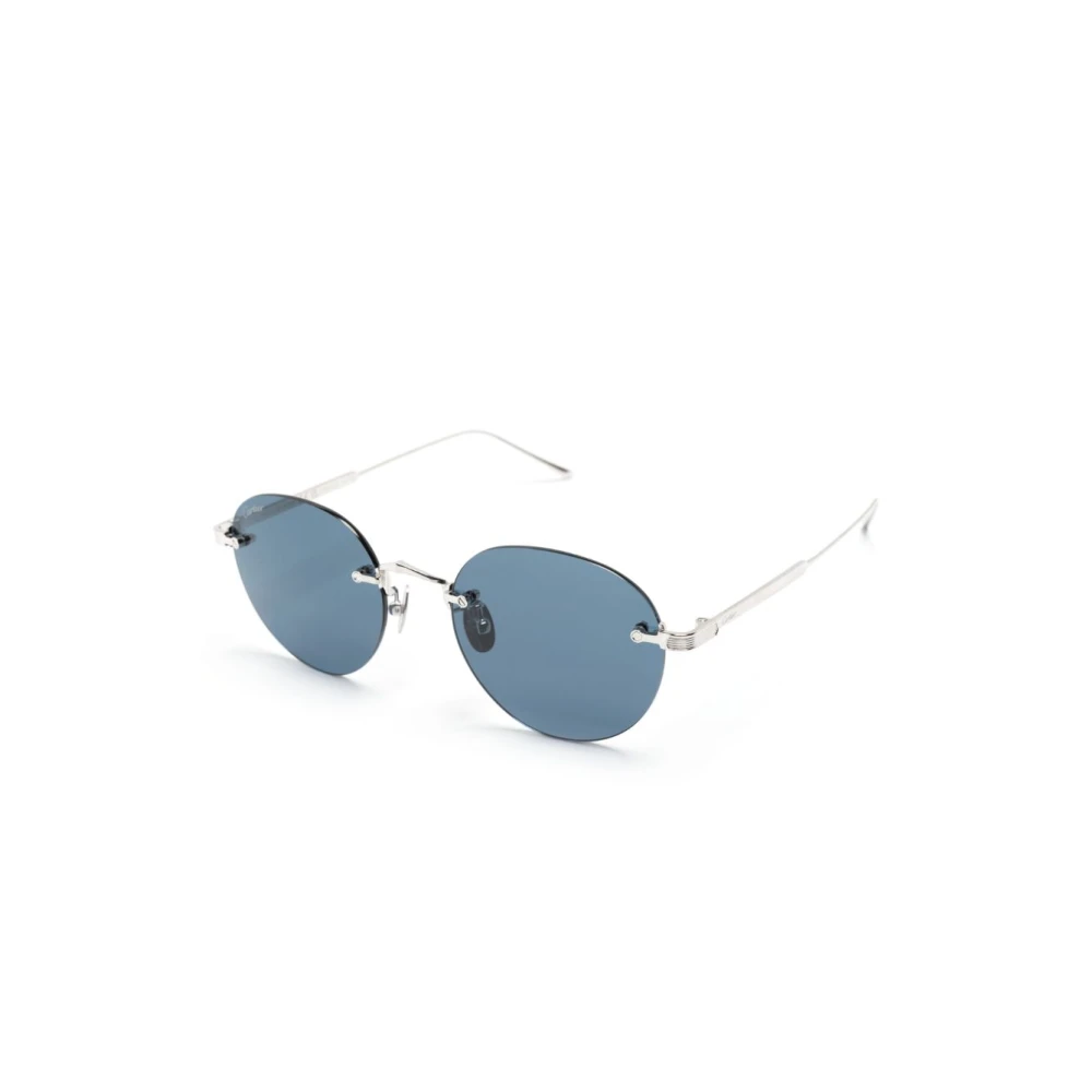 Cartier Unisex Gray Sunglasses, 53 Mm, Sunglasses