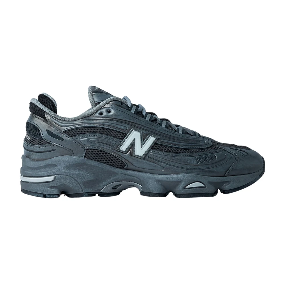 New Balance Men's Black Sneakers, 11 Uk, Mesh Panel Trainers