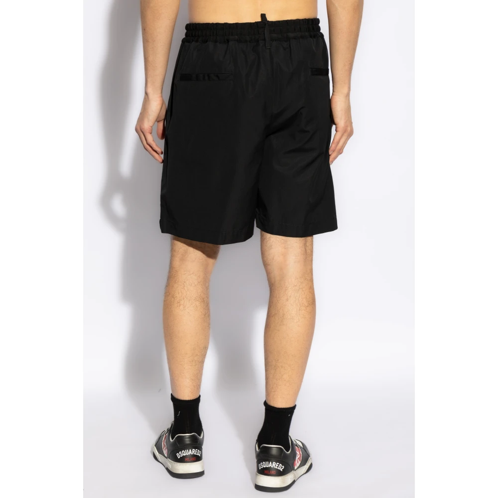 Dsquared2 Logo shorts Black Heren