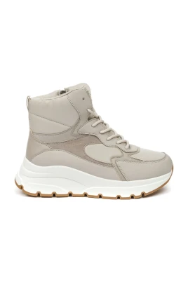 Beige Casual Booties för Kvinnor