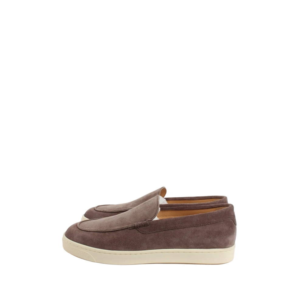 Brunello Cucinelli Vin Herr Mockasiner Konst 251mzuhvsn335c2637 Brown, Herr